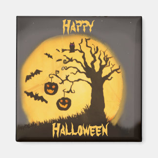 Aimant Scène d'Halloween éffrayante