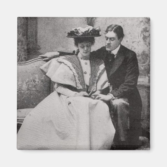 Aimant Scene from the performance of The Importance of Be (Devant)