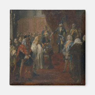 Aimant Scène silésienne d'hommage, 1855