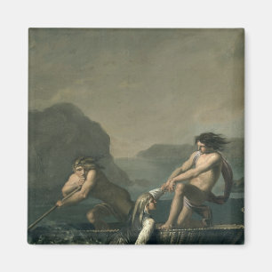 Aimant Scènes du "voyage souterrain de Niels Klim"