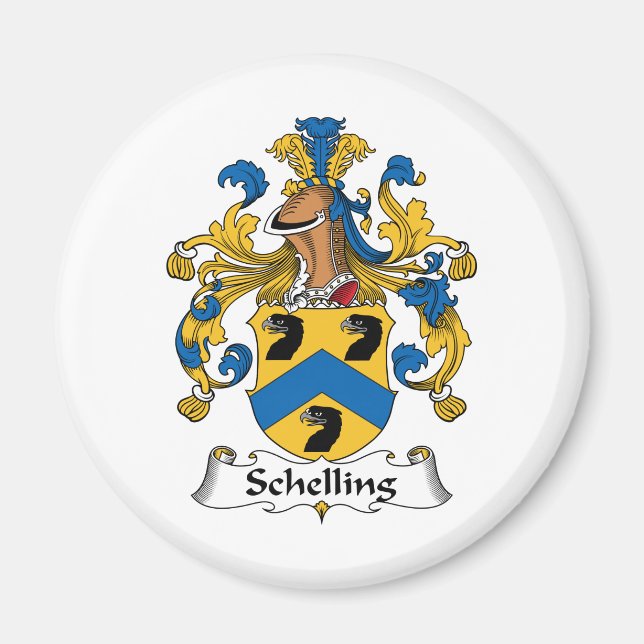 Aimant Schelling Family Crest (Devant)