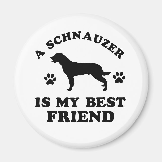 Aimant Schnauzer (Devant)