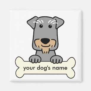 Aimant Schnauzer miniature personnalisé