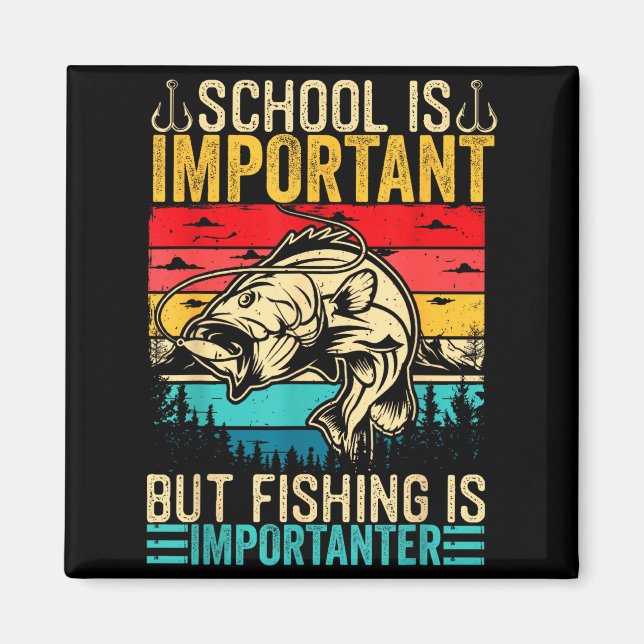Aimant School Is Imrtant But Fishing Is Imrtanter Fish B  (Devant)