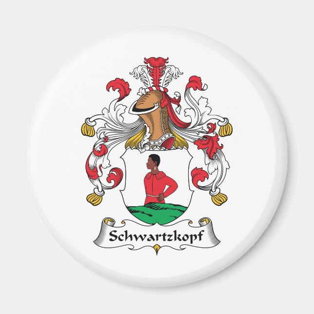 Aimant Schwartzkopf Famille Crest (Devant)