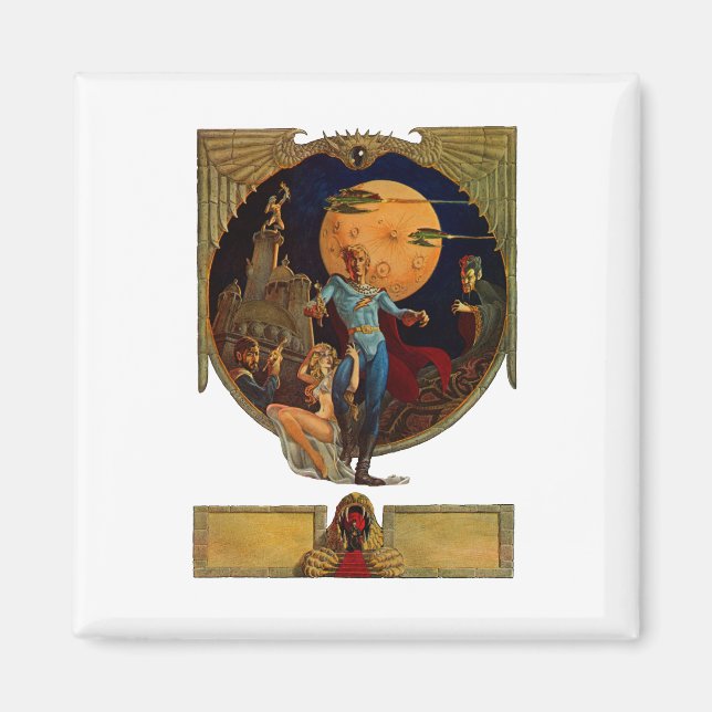 Aimant Sci-fi-Hero (Devant)