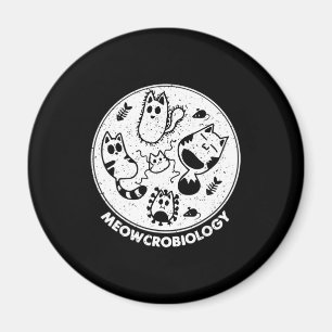 Aimant Science Cat Meowcro biologie