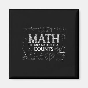Aimant Science Drôle Nerd Math Le Seul Sujet Qui Peut