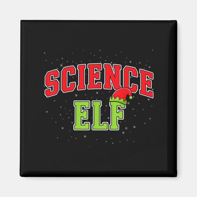 Aimant Science Elf Christmas Family Matching Group Xmas S (Devant)