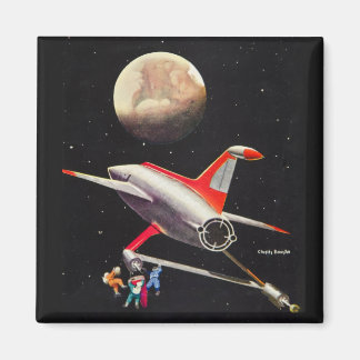Aimant Science-fiction Galaxie vaisseau spatial Astronaut