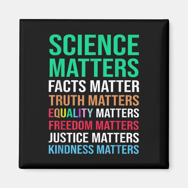 Aimant Science S Faits Vérité S Égalité S (Devant)