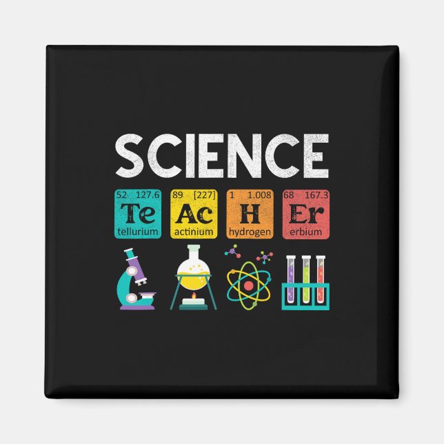 Aimant Science Teacher Chemistry Biology Physics Teacher  (Devant)