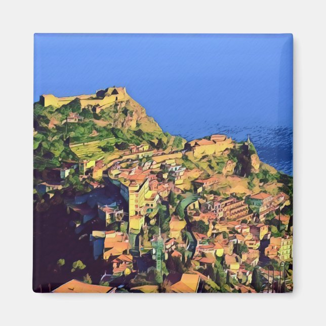 Aimant SCL001 TAORMINA - Sicile - Italie - Frigo (Devant)