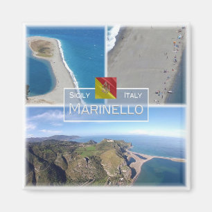 Aimant SCL024 Réserve naturelle de MARINELLO, Mosaïque, R