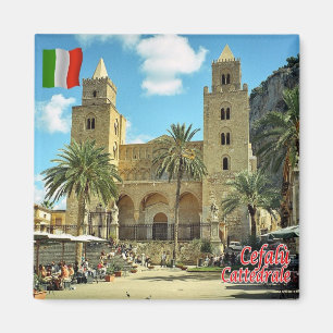 Aimant SCL085 Cathédrale CEFALU - Sicile - Italie - Frigo