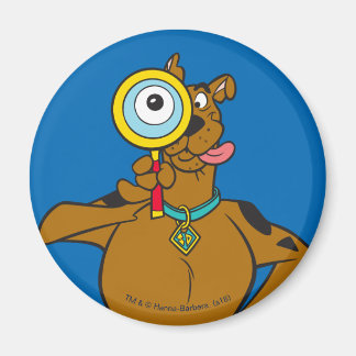 Aimant Scooby Doo Avec Verre Magnifiant