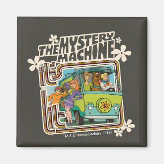 Aimant Scooby-Doo | "C'est Lit" Mystery Machine Graphic