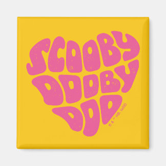 Aimant Scooby Doo Doo Heart