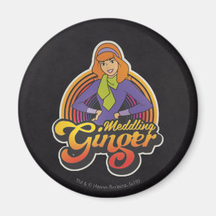 Aimant Scooby-Doo   "gingembre de ingérence" Daphne