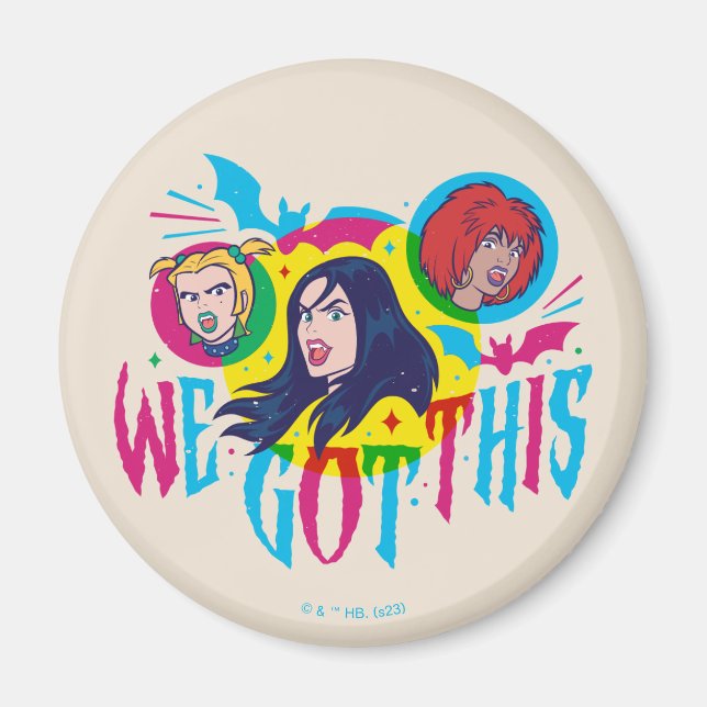 Aimant Scooby-Doo | Hex Girls Nous Avons Ce (Devant)