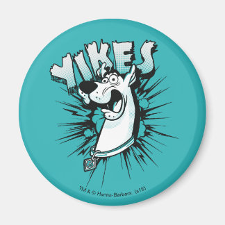 Aimant Scooby-Doo "Yikes !" Graphique demi-ton