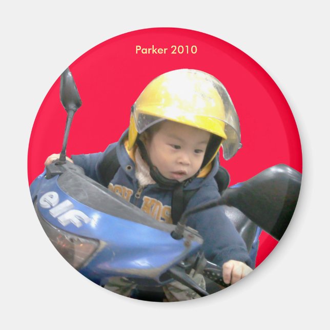 Aimant Scooter 2010 (Devant)