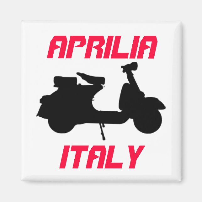 Aimant Scooter, Aprilia, Italie (Devant)