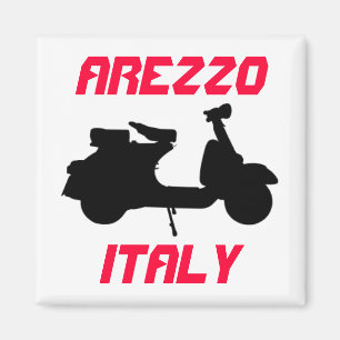 Aimant Scooter, Arezzo, Italie
