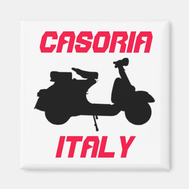 Aimant Scooter, Casoria, Italie (Devant)