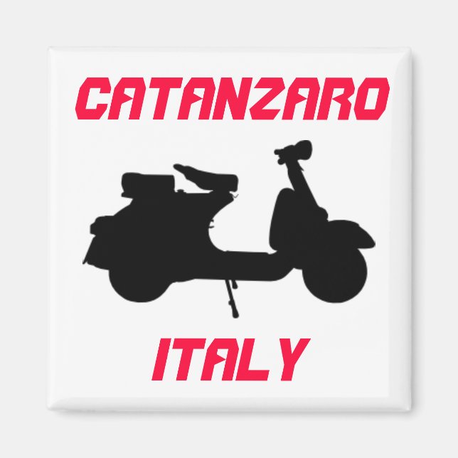 Aimant Scooter, Catanzaro, Italie (Devant)
