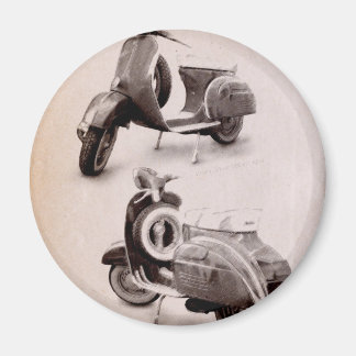 Aimant Scooter classique 1969