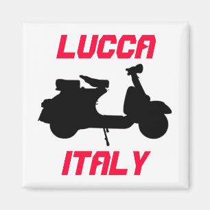 Aimant Scooter, Lucques, Italie