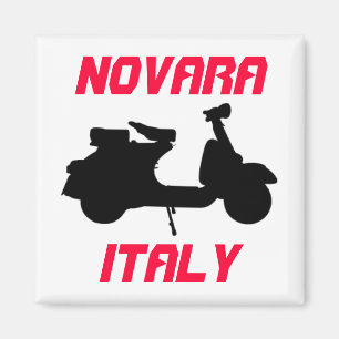 Aimant Scooter, Novare, Italie