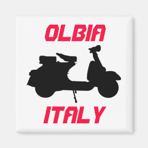 Aimant Scooter, Olbia, Italie