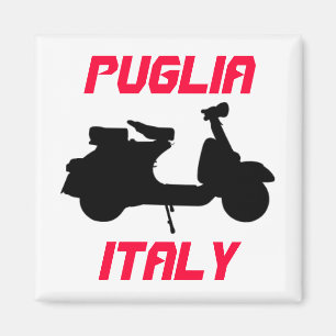 Aimant Scooter, Pouilles, Italie
