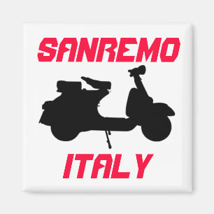 Aimant Scooter, Sanremo, Italie