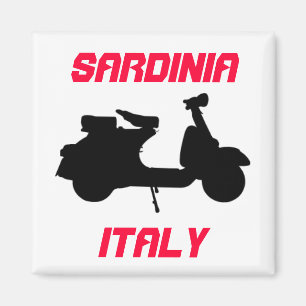 Aimant Scooter, Sardaigne, Italie