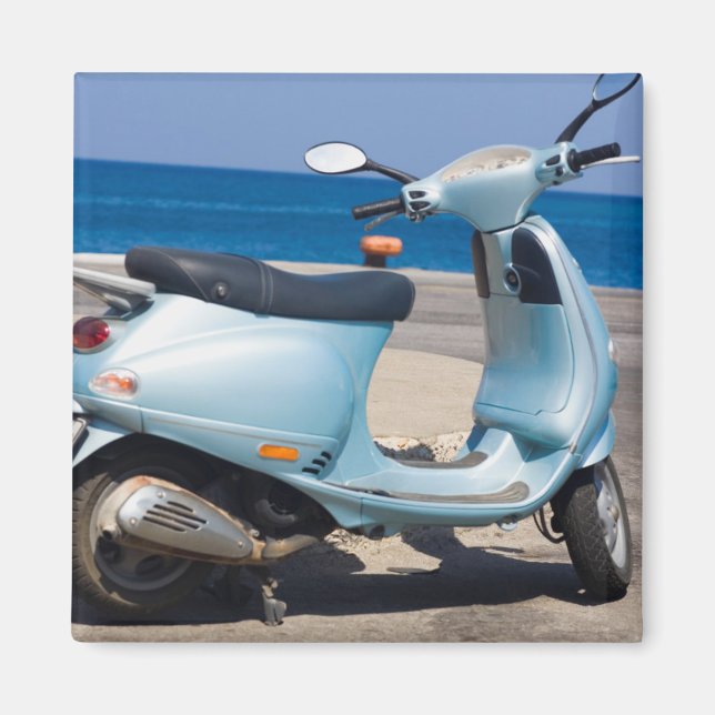 Aimant Scooter Sur La Plage | Ephèse, Turquie (Devant)