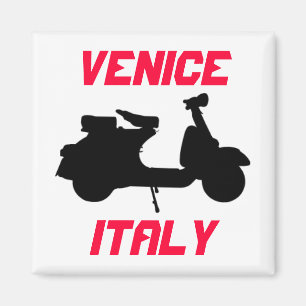Aimant Scooter, Venise, Italie