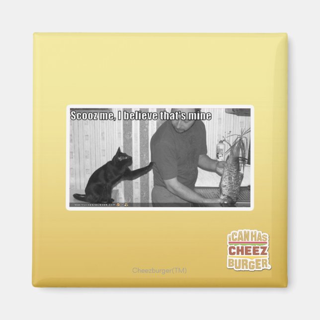 Aimant Scooz moi, je crois que c'est le mien (Devant)