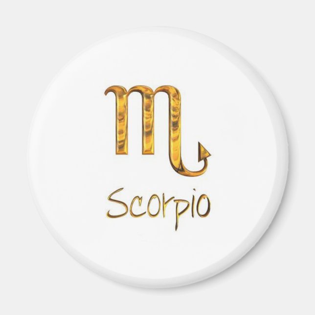 Aimant scorpio (Devant)