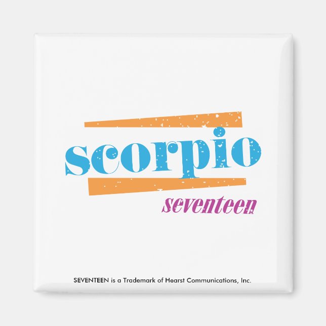 Aimant Scorpio Aqua (Devant)