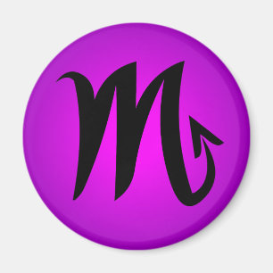 Aimant Scorpio Horoscope Signe Magenta Purple