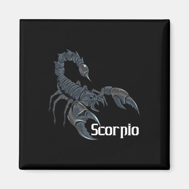 Aimant Scorpio signe Zodiaque Horoscope Auteur Astrologis (Devant)