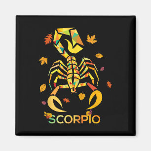 Aimant Scorpio Zodiac Fall Scorpion Anniversaire