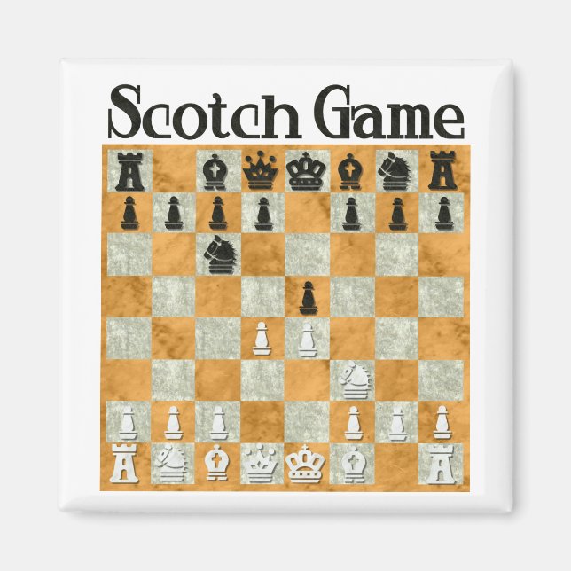 Aimant Scotch Game (Devant)