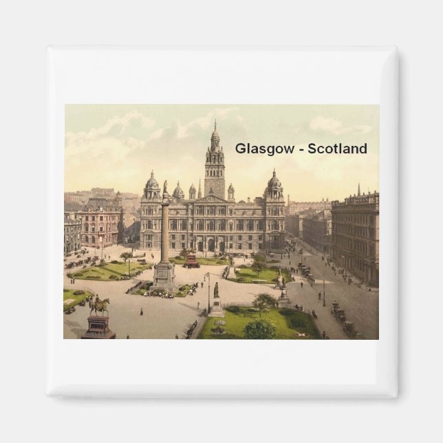 Aimant Scotland Glasgow George Carré (St.K.) (Devant)