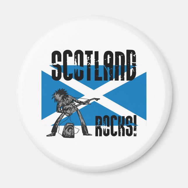 Aimant Scotland Rocks (Devant)
