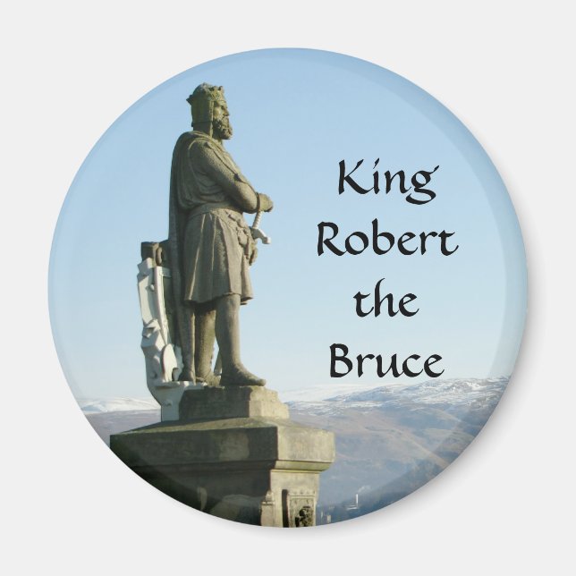 Aimant Scotland Stirling King Robert the Bruce (Devant)