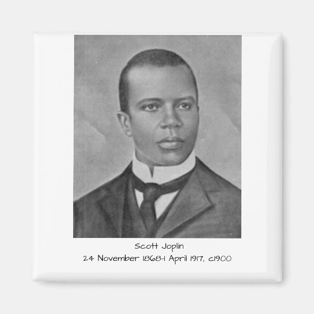 Aimant Scott Joplin c1900 (Devant)